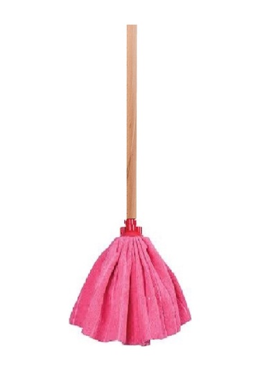 Soft Mop Mikrofiber Havlu Paspas Mop Ucu Ve Ahşap Saplı Takım