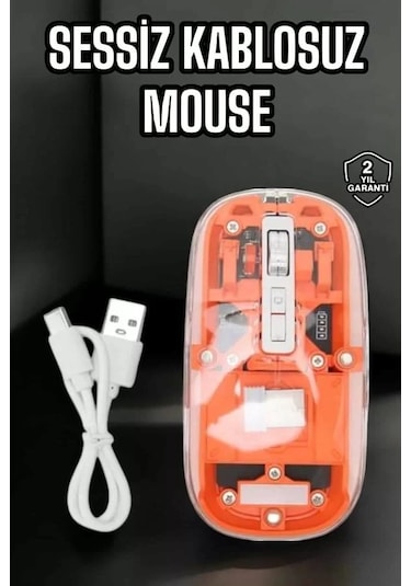 Kablosuz Mouse 5.0 Bluetooth Bağlantılı Usb Girişli 14835033