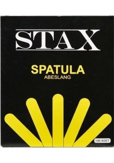 Stax Spatula Sir Ağda Çubuğu 6'lı