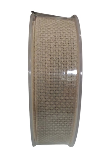 Keten Kurdele 25 Mm Bej 10 Metre