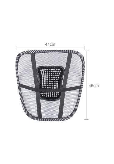 Araba Sezonu Evrensel Buz Süt Örgü Nefes Masaj Bel Yastık Minderi