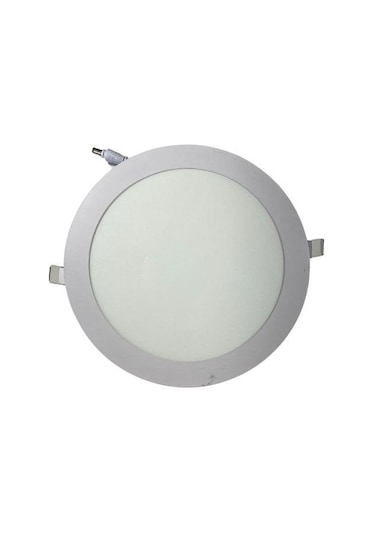 Sıvaaltı Beyaz Gömme Led Panel-spot Lamba Işık Gücü:18w Dış Çap:22 Cm Delik Çap:20,5 Cm Led Panel