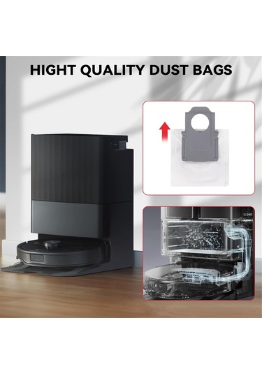 Leasetake Roborock Qrevo Master/v20/p10s Pro Vakum Ana Yan Fırça Paspas Bezleri Hepa Filtreleri Toz Torbaları İçin 23 Adet Yedek Parça Leasetake Roborock Qrevo Master/v20/p10s Pro Vakum Ana Yan Fırça Paspas Bezleri Hepa Filtreleri Toz Torbaları İçin 23 Adet Yedek Parça
