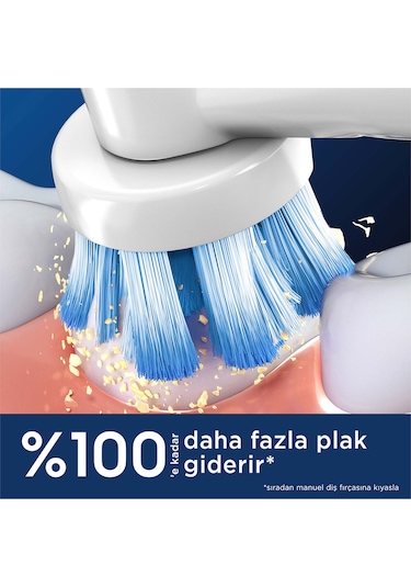 Oral-B Şarjlı Diş Fırçası Yedek Başlığı Sensitive X-Filament 4'lü