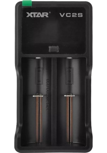 Xtar VC2S Lcd Ekranlı Li-ion/Ni-Mh/Ni-Cd Pil Şarj Cihazı 2li