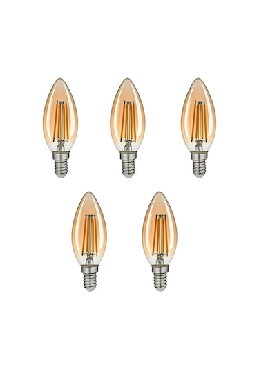 Ba3 4w E14 Amber Led Ampul 300lm 2400k