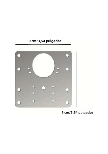 Dolap Menteşe Tamir Takımı Sabitleme Plakası P 10 Adet,