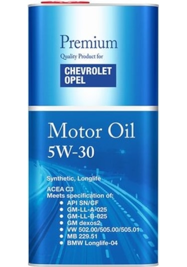 Fanfaro FF6717-5ME Fanfaro Chevrolet-Opel Apı SN/CF 5W-30 Motor Yağı 5 L
