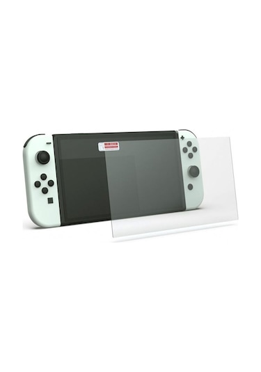 Cafele Seri-1 Temperli Nintendo Switch Oled Cam Ekran Koruyucu