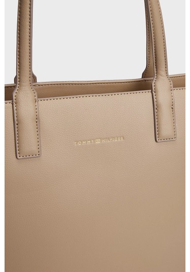 Tommy Hilfiger Kadın El Ve Çapraz Çanta Aw0aw17449afe Bej