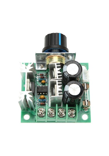 Dianziye 12v-40v 10a Pwm Dc Motor Hız Kontrolcü Modülü - Devir Ayarı, Kısa Devre Ve Ters Bağlantı Koruma, Hızlı Kablolama