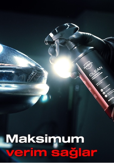 Nasiol Clean Seramik Kaplama Öncesi Yüzey Temizleyici Genel Temizleme 500ML Araç Ev Temizlik Spreyi