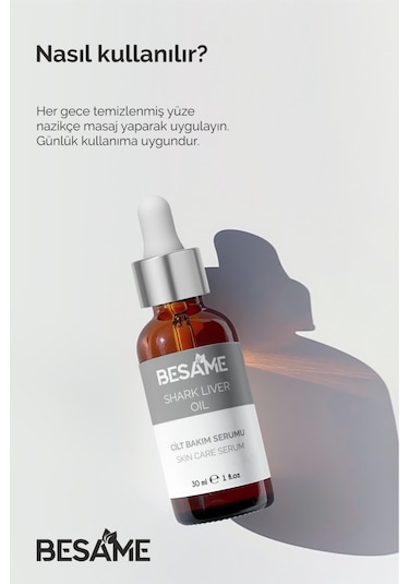 Balık Yağı İçerikli Yoğun Nemlendirici Ve Canlandırıcı Cilt Serumu 30 Ml