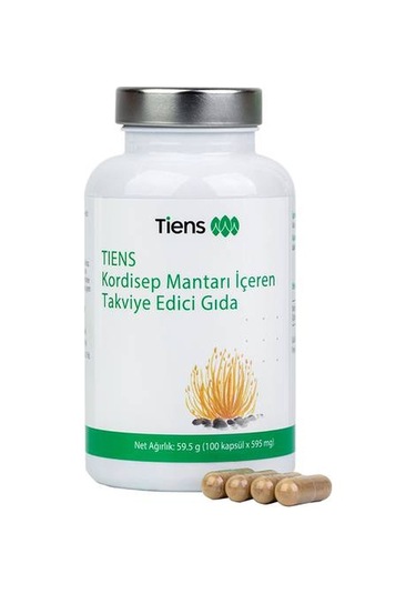 Tiens Kordisep Mantarı İçeren Takviye Edici Gıda 100 Kapsül