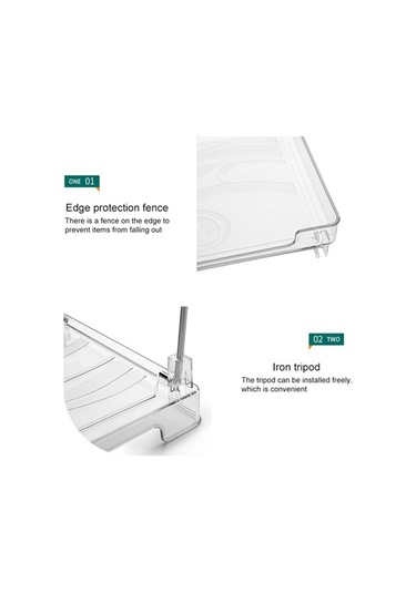 Dancemonkey Mutfak Masaüstü Gardırop Katlanır Dolap Depolama Rafı Pratik Çok Renkli