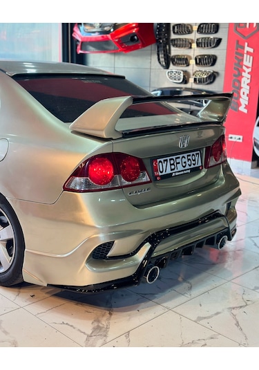 Honda Fd6 Nks Arka Tampon---fibersan Tuning