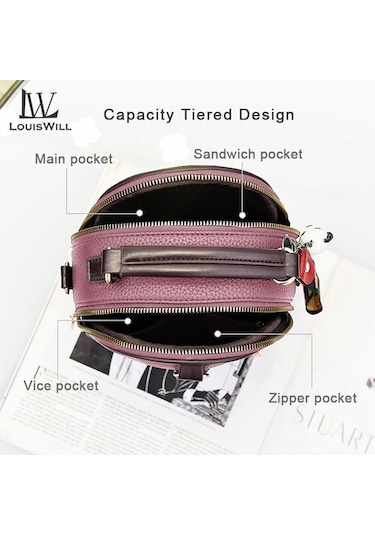 Didadodo Lebıhmurah Wbp173 Louiswill Kadın Omuz Çantaları Su Geçirmez Kış Modeli Üst Omuz Sırt Çanta 47795805 Çok Renkli