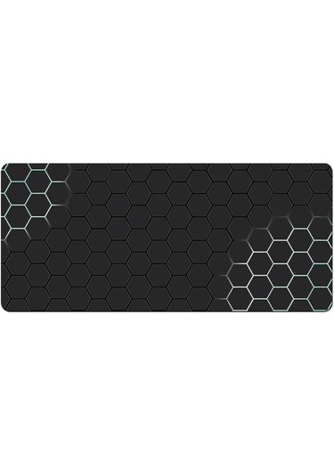 Cbtx 300x900x3mm Büyük Mouse Pad Petek Desenli Bilgisayar Oyun Masaüstü Mat - Stil 1