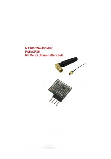 433mhz Fsk/gfsk Rf Verici Seti Ntx05cn4-set