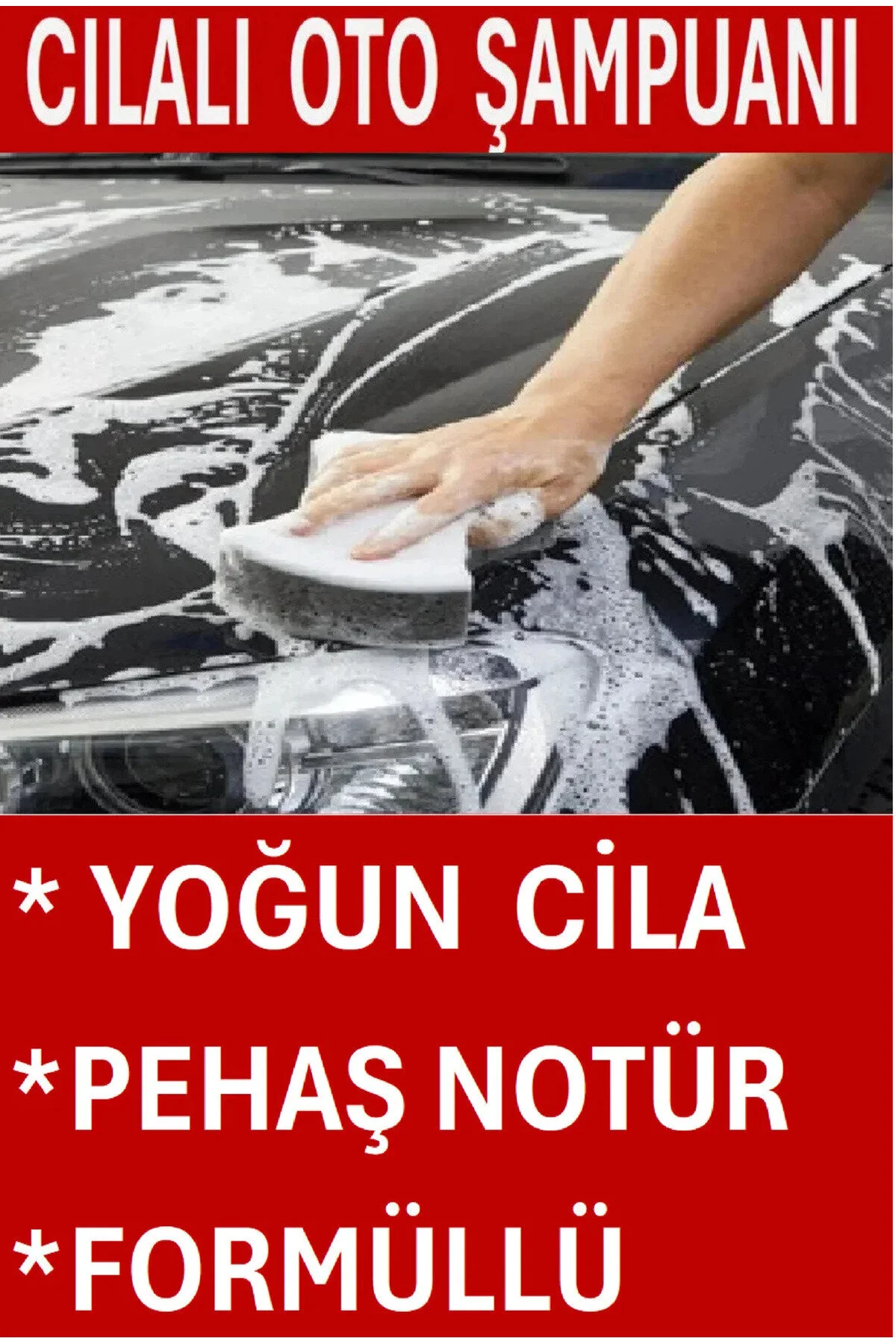 Reperlent Ph Nötr Formüllü Cilalı Oto Yıkama Şampuanı 5 Kg