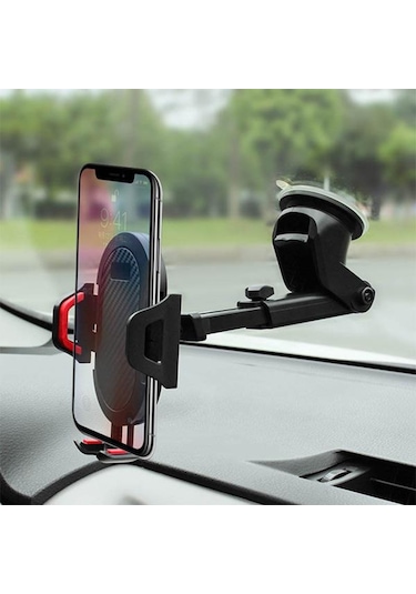 Carmind Uzayabilen Araç Telefon Tutucu Karbon Hd05