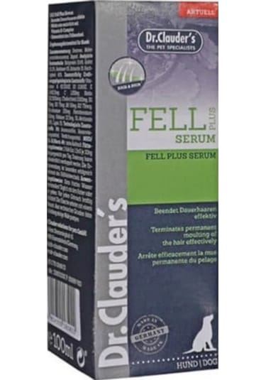 Dr. Clauder's Fell Plus Köpek Deri ve Tüy Serumu 100 ML