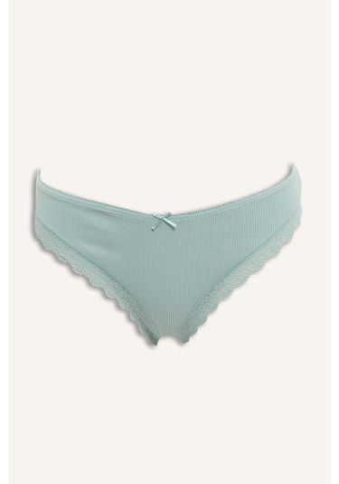 Defacto Dantel Detaylı Ribana 3'lü Brazilian Külot-fall İn Love D8672AX25AUGR93 Gri