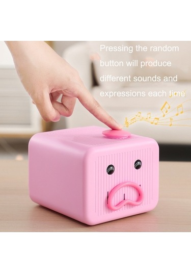 Tongxida Emojili Ses Kumbara Siyah, Elektrikli Hediye