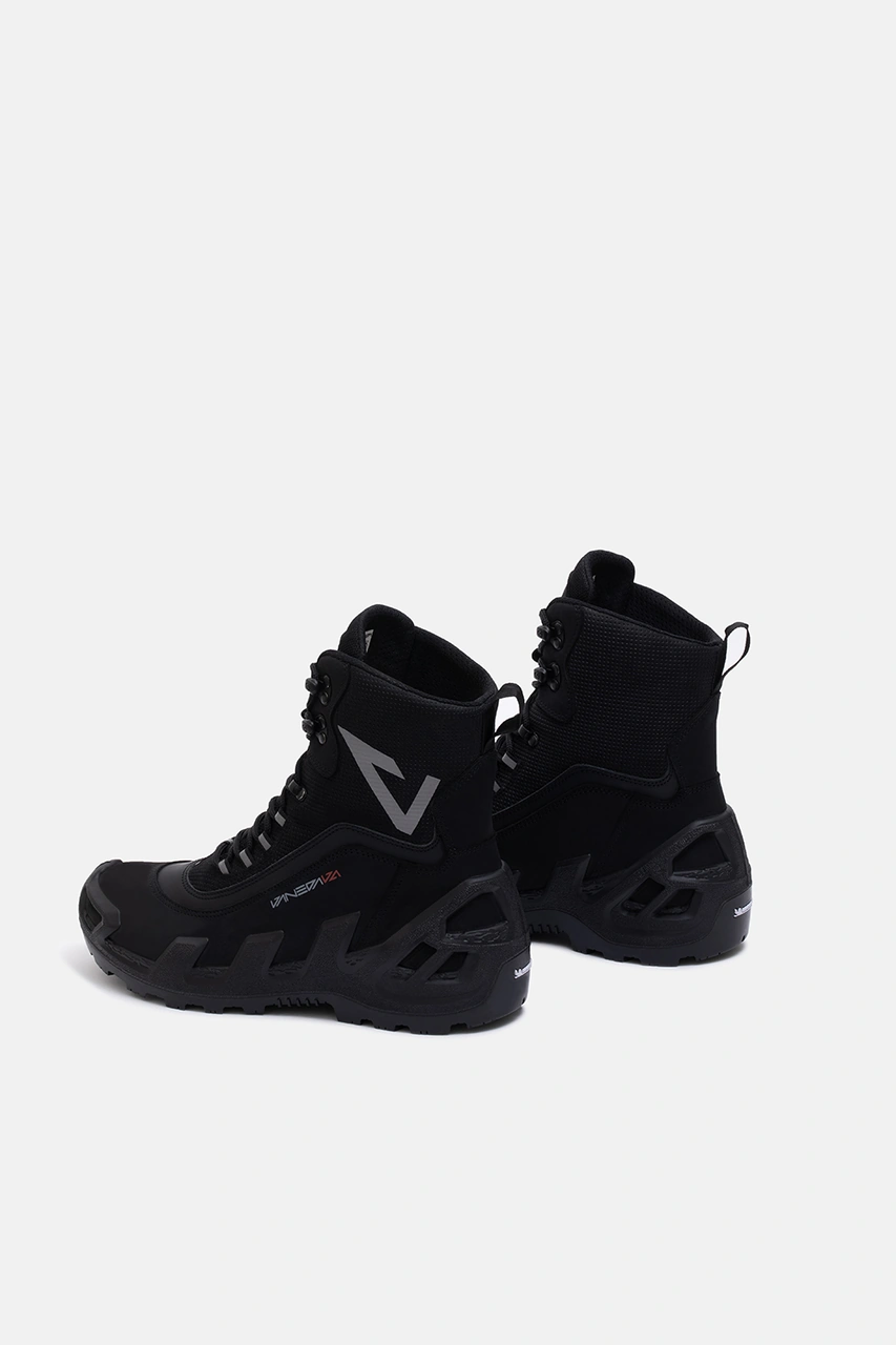 998 V-clutch Pro Next Nubuk Kadın Bot Siyah Siyah