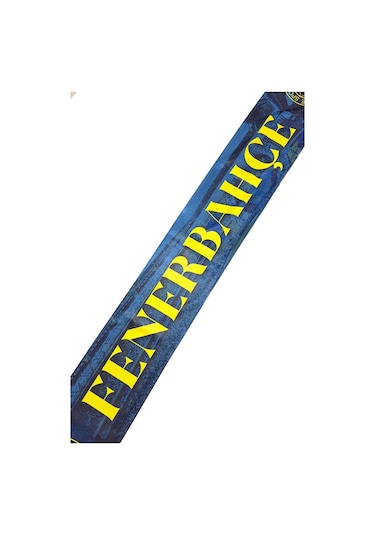 Fenerbahçe Orijinal Lisanslı Bir Şarkısın Sen Fenerbahçe Saten Şal Atkı Lacivert - Sarı