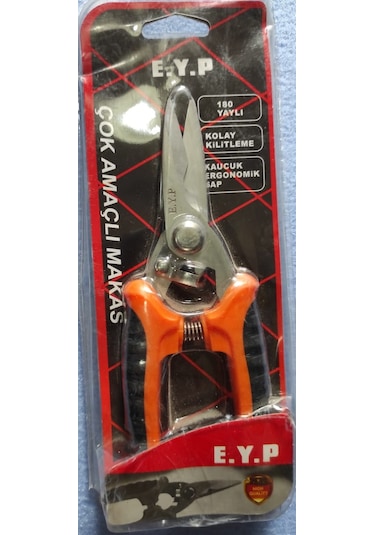 E.Y.P. Yaylı Çok Amaçlı Teneke Makası 180 Mm
