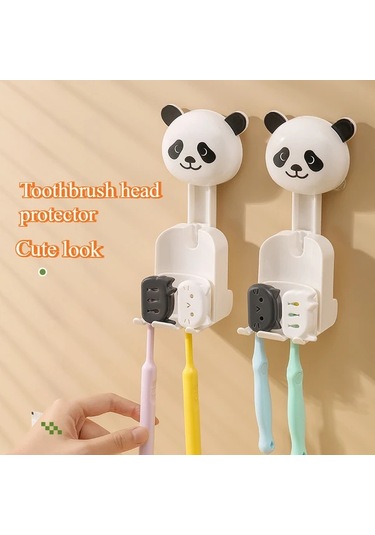 Willowhaven 4'lü Diş Fırçası Başlığı Kılıfı: Sevimli Kedi Şeklinde, Seyahat Ve Hijyen Kılıfı