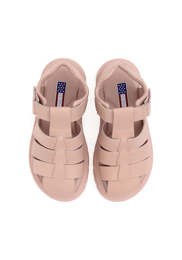 U.s. Polo Assn. Kız Çocuk Pudra Ayakkabı 50304934-vr042 Pudra