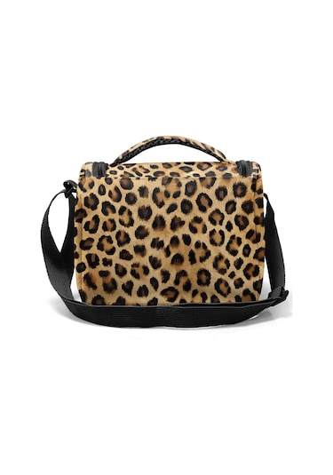 Coral High Kahverengi Leopar Desenli 3 Lü Okul Çanta Seti Set0123681 Kahverengi