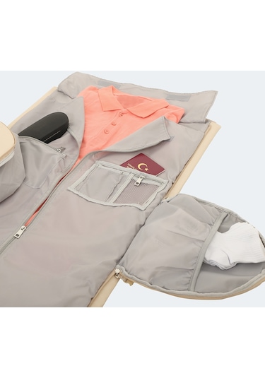 Forelli TRAVELLER Unisex  Krem Seyahat Çantası