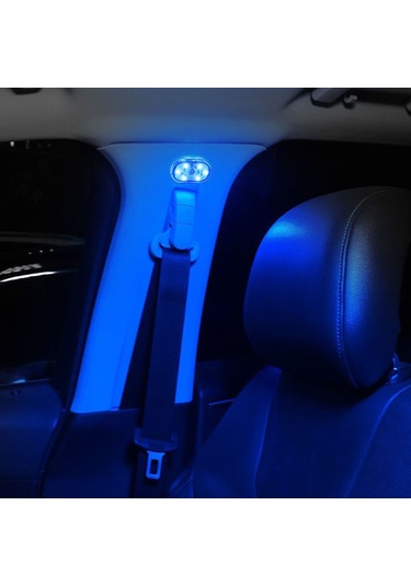 Padalink Kablosuz Usb Şarjlı Dokunmatik Kontrollü Araç İçi Led Aydınlatma Lambası - Rgb Çok Renkli Rgb