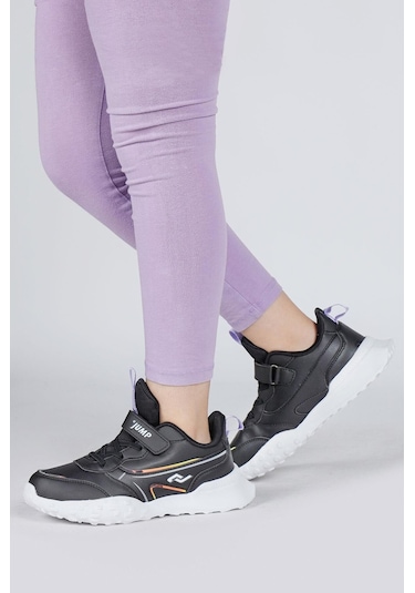 Jump 29601 Çocuk Rahat Sneaker Siyah/lila Siyah - Lila