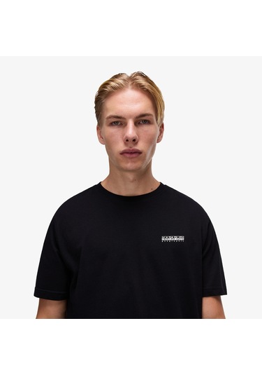 Napapijri S-guide Erkek Siyah T-shirt Np0a88v69411 Siyah