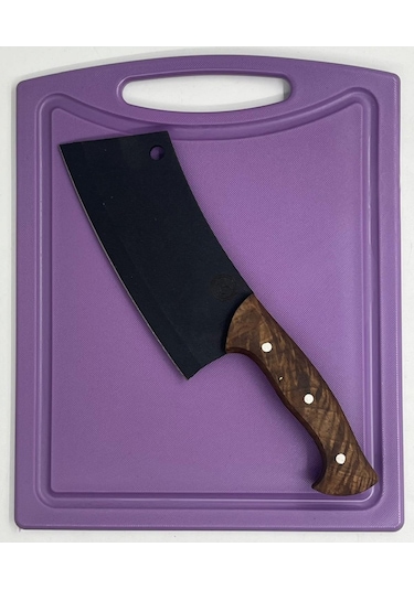 Orta Boy Satır Ve Kesme Tahtası