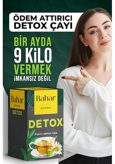 Bahar Detox Ödem Atma Zayıflamak Çayı Form Detox Tea