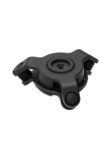 Ranyeek Motorcycle Ve Bisiklet İçin Sürüş Telefon Tutucusu - Yüksek Frekanslı Titreşim Filtreleme Ve Tamponlama Özelliği - Siyah Abs Malzeme Siyah