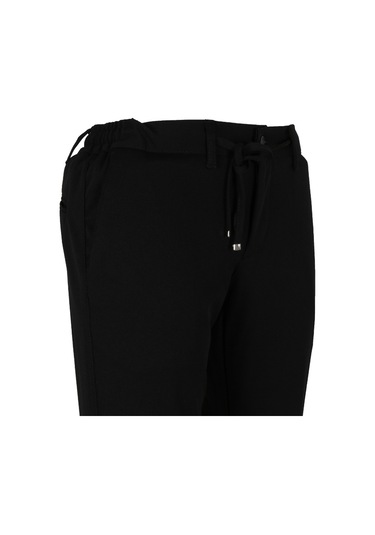 Erkek Jogger Pantolon Bel Bağcıklı Dar Kesim Rar01351 Siyah