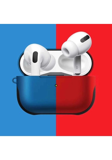 Airpods Uyumlu Pro Kılıf Zore Shockproof Silikon Beyaz