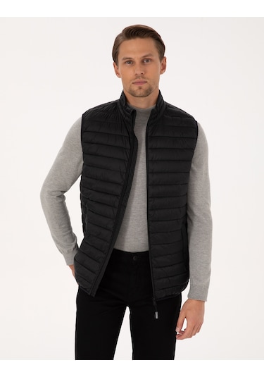 Pierre Cardin Erkek Siyah Mont Yelek 50313897-vr046 Siyah