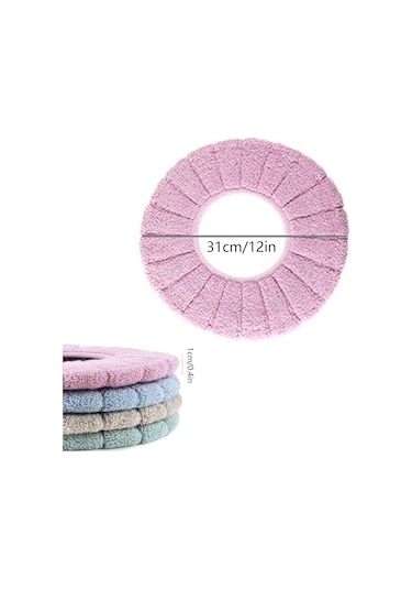 Adet Geri Çekilebilir Tuvalet Minderi Yumuşak Yıkanmış Tuvalet Kapağı Diğer