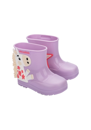 Mini Melissa Welly Wonderland Kız Çocuk Yağmur Çizmesi Lila