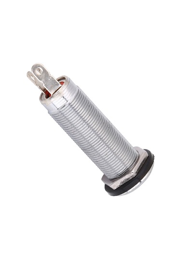 Hfambition Elektro Gitar Ve Bas İçin Gürültü Azaltıcı, 6.35mm 1/4" Çıkış Jak, Kaliteli Metal, Kolay Kurulum Gümüş