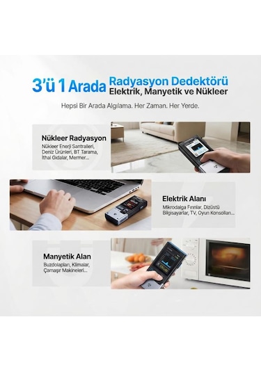 Fnırsı Gc-03 Çok Fonksiyonlu Radyasyon Dedektörü