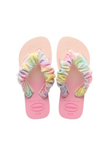 Havaianas Kids Fluffy Plaj Terliği 4149941 PEMBE