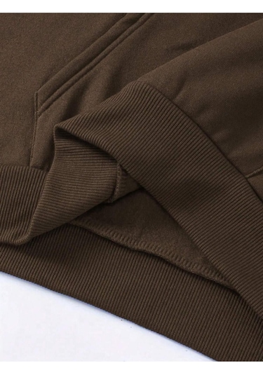 Altamira Erkek Monaco Baskılı Oversize Kapşonlu Sweatshirt 001